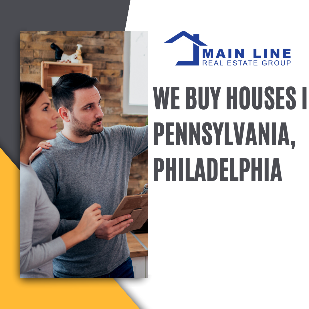 A person signing a house contract with Main Line Real Estate Group, representing fast and secure house selling in Philadelphia, Pennsylvania.