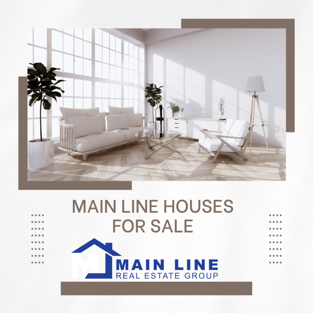 Image showing a diverse selection of Main Line houses for sale offered by Main Line Real Estate Group.